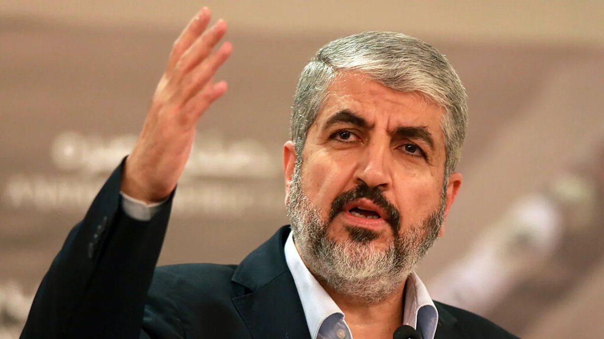 Hamas Lideri Meşal: İsrail Ekonomik ve Ahlaki Bir Yük Olarak Görülüyor