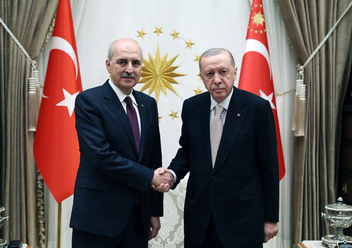 Numan Kurtulmuş Yeniden TBMM Başkanı Seçildi