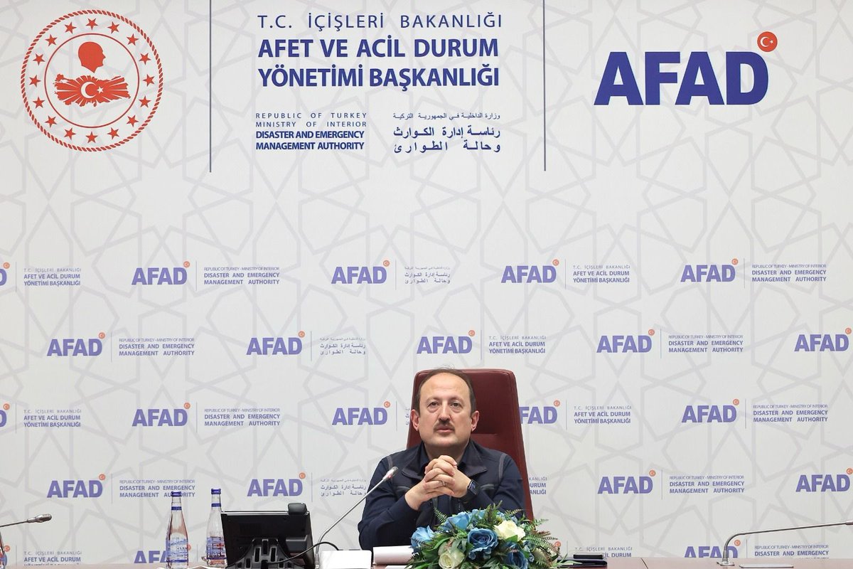 AFAD Başkanlığı Deprem Koordinasyon Toplantısı Ankara'da Düzenlendi