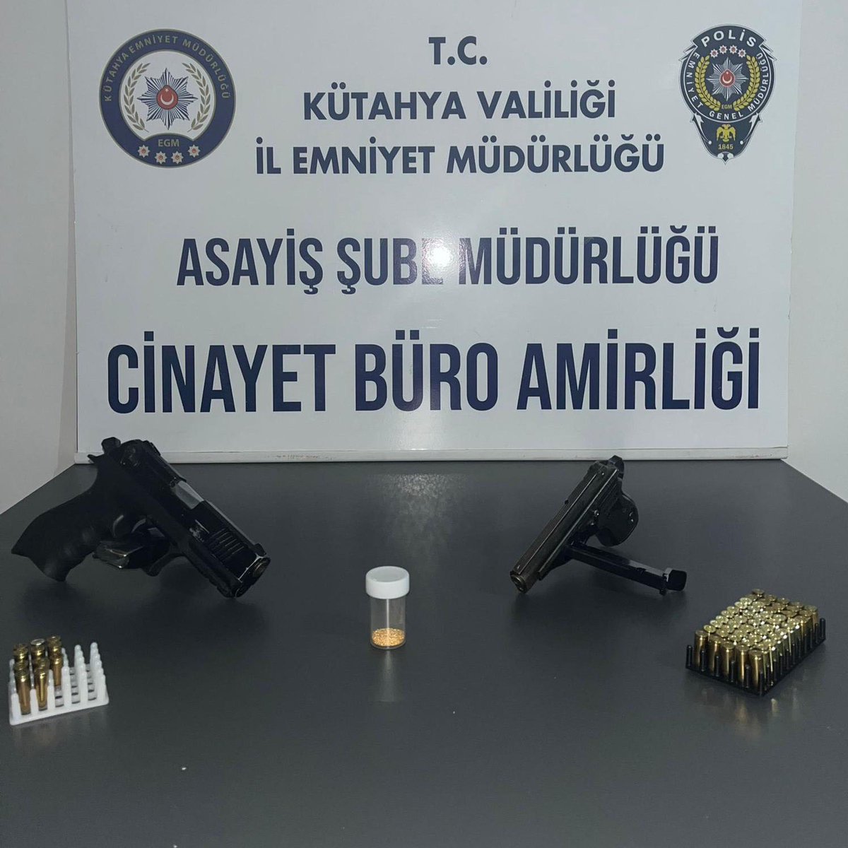 Kütahya'da 70 Milyon Dolarlık Kaliforniyum Ele Geçirildi