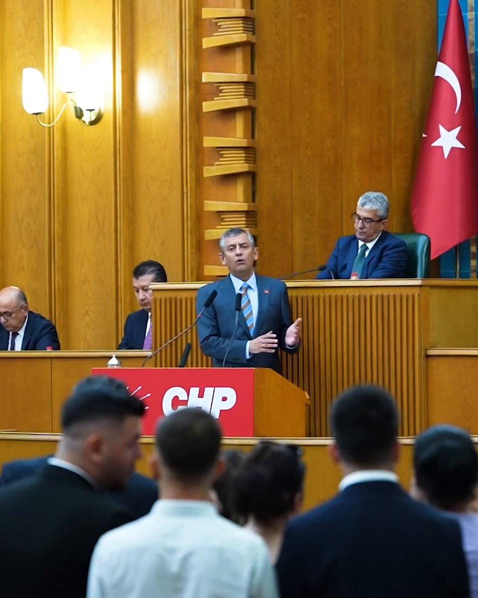 CHP Genel Başkanı Özel: İç Cephe Demokrasiyle Güçlenir