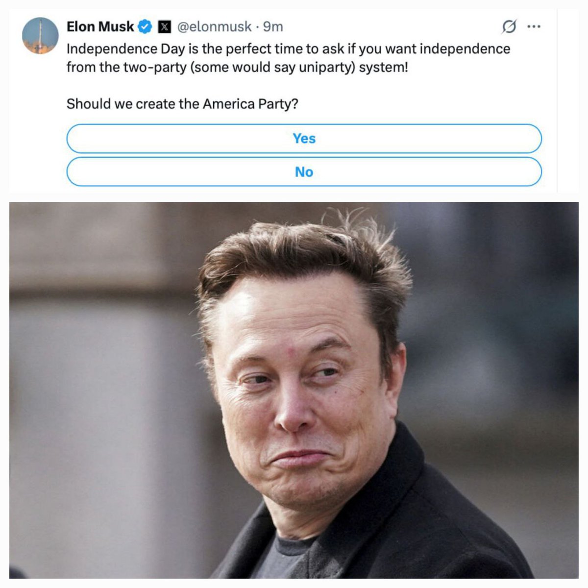 Elon Musk X Platformunda Siyasi Parti Kurma Anketi Başlattı