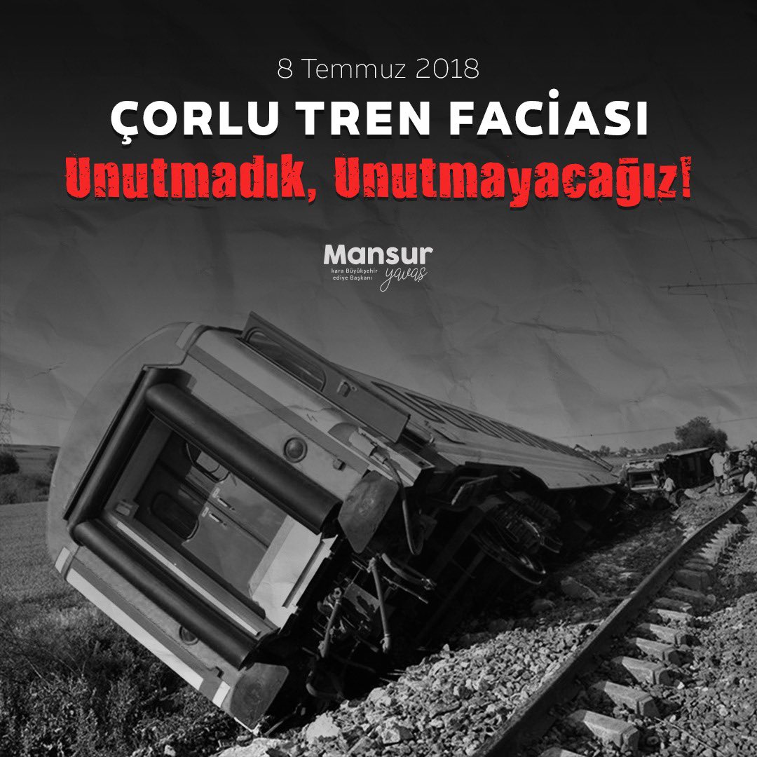 Çorlu Tren Faciası'nda 25 Şehidin Acısı Hala Taze: Adalet Talebi Devam Ediyor