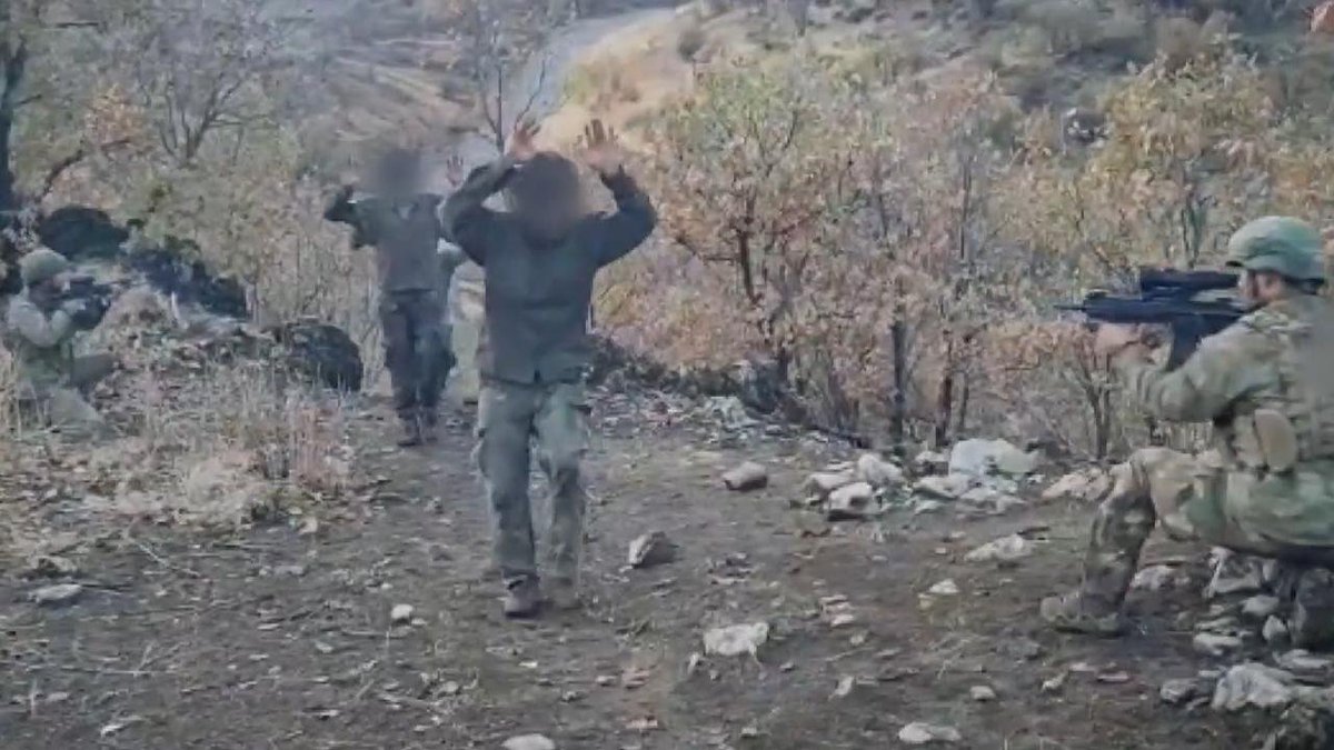 Irak'tan 4 PKK'lı Terörist Teslim Oldu