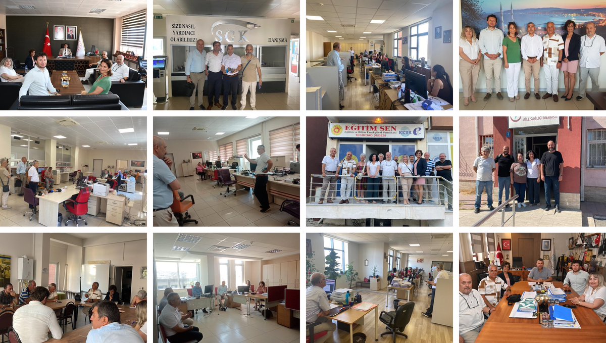 KESK'ten Tekirdağ'da TİS Ziyaretleri: Kamu Emekçilerinin Talepleri Alanlara Taşındı