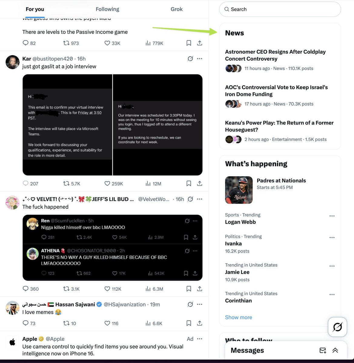 X Platformunda Yeni Haberler Sekmesi Kullanıma Sunuluyor