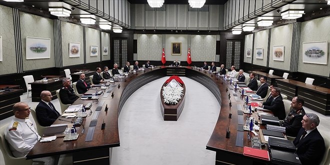 MGK'da Terör, Orman Yangınları ve Bölgesel Tehditler Gündemde