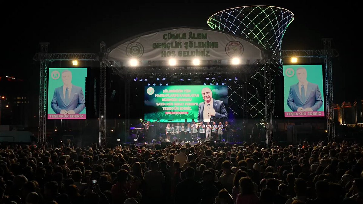 Rize'de Gerçekleşen Festivalin Masraflarının Tamamını Sedat Peker Karşıladı : Rize'de 'Rekor Katılım: 50 Bin Kişi'