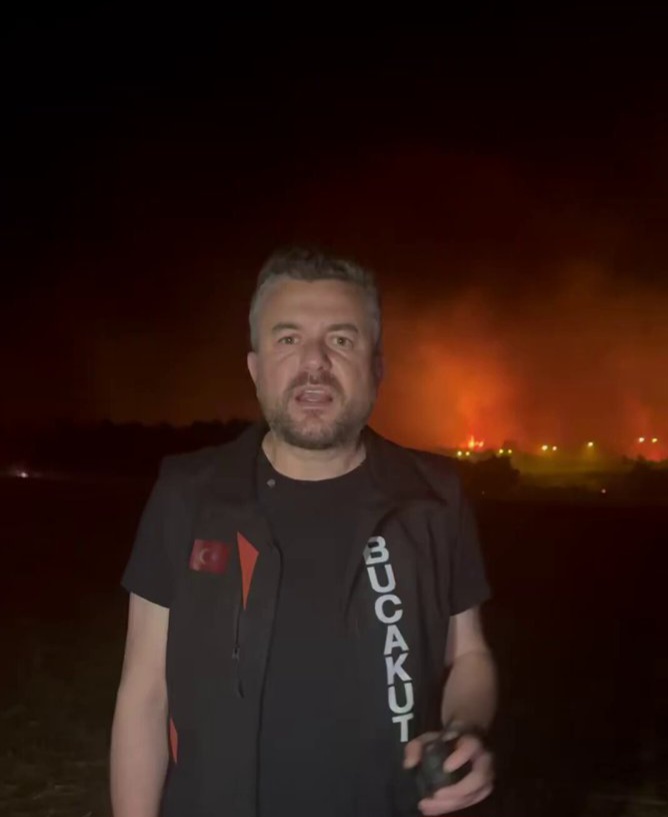 İzmir'de Yangın Alarmı: Buca'da İki Köy Tahliye Ediliyor