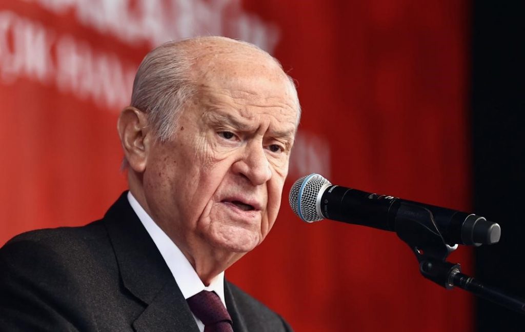 MHP Genel Başkanı Devlet BAHÇELİ : Terörü geçim kapısı görenlerin maması bitmiş, vanası kapanmıştır.