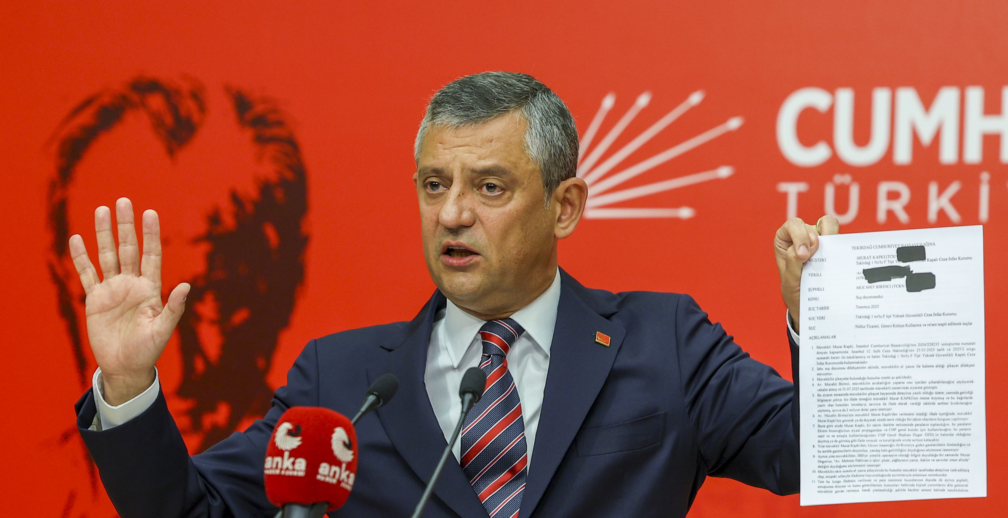Özgür Özel : 'Mücahit Birinci' Dosyasını Açıkladı!