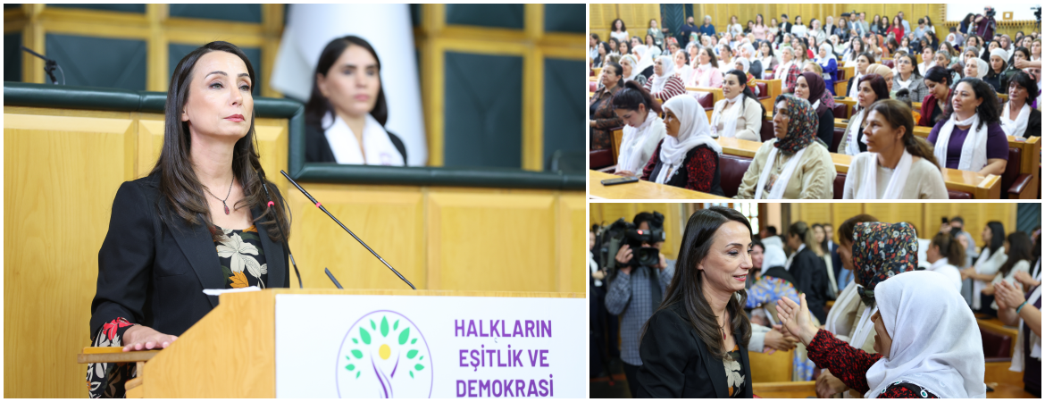 DEM Parti'den Meclis'te Barış, Özgürlük ve Eşitlik Çağrısı: 'Somut Adımlar Bekliyoruz!'
