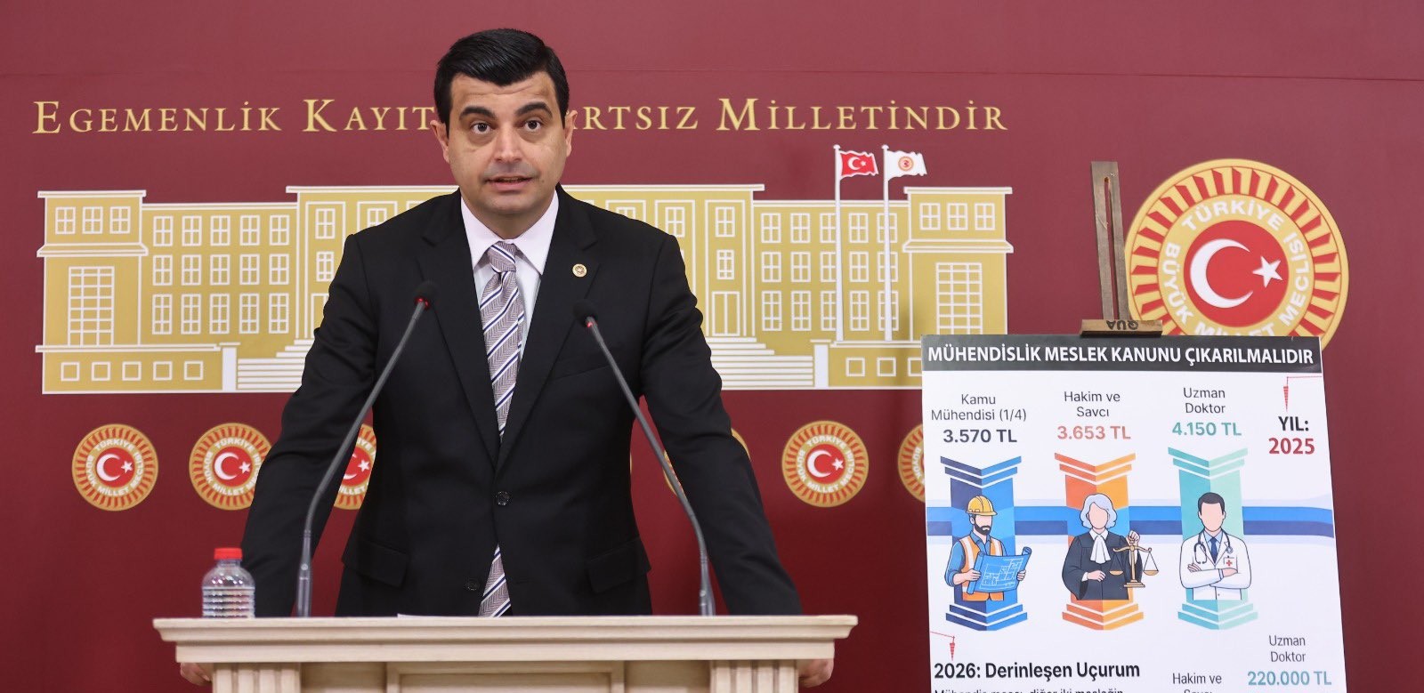 Demir'den Acil Çağrı: Mühendislik Meslek Kanunu Şart!