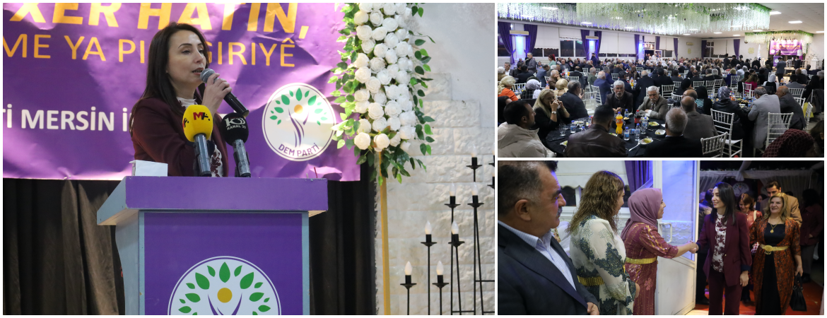 Hatimoğulları'ndan Mersin'de Çifte Mücadele Vurgusu: 'Barış ve Ekmek İçin Yürüyeceğiz!'