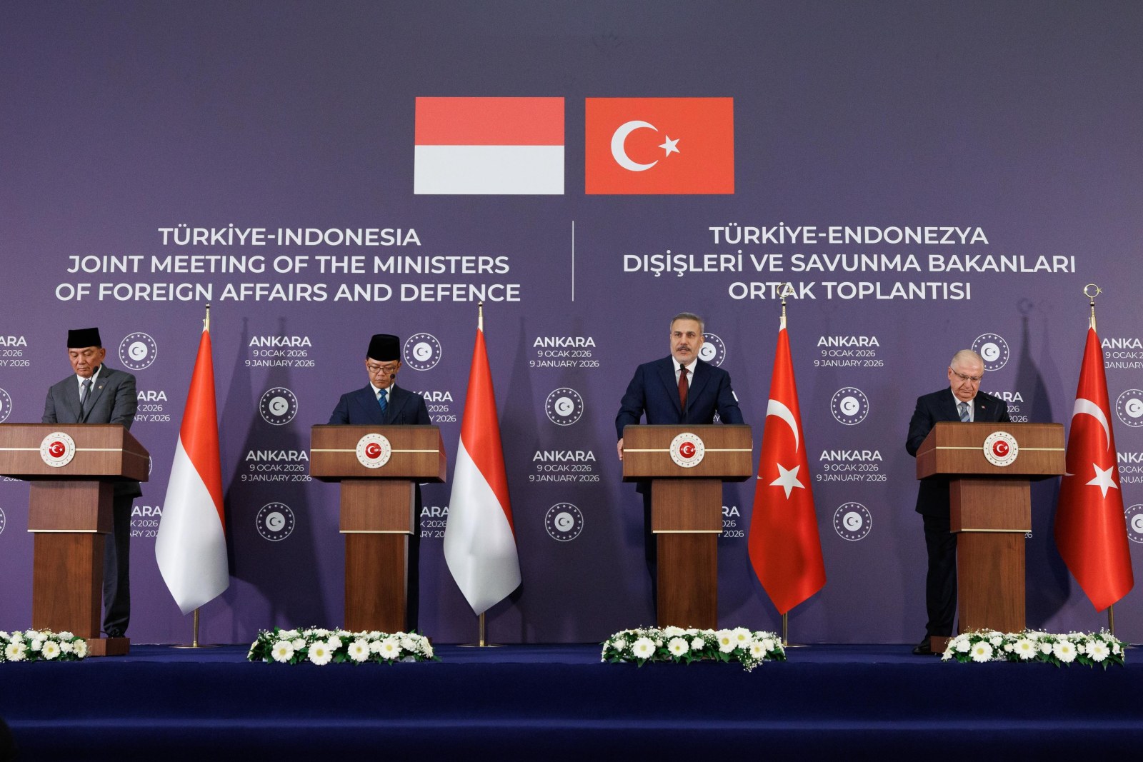 Türkiye-Endonezya'dan Stratejik Güç Birliği: Ticaret, Savunma ve Gazze Gündemle Masaya Yatırıldı