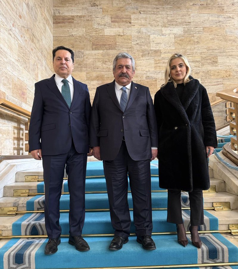 CHP'li Özer, MHP'li Yıldız'ı TBMM'de Ziyaret Etti : 'Barış Sürecini Görüştü'