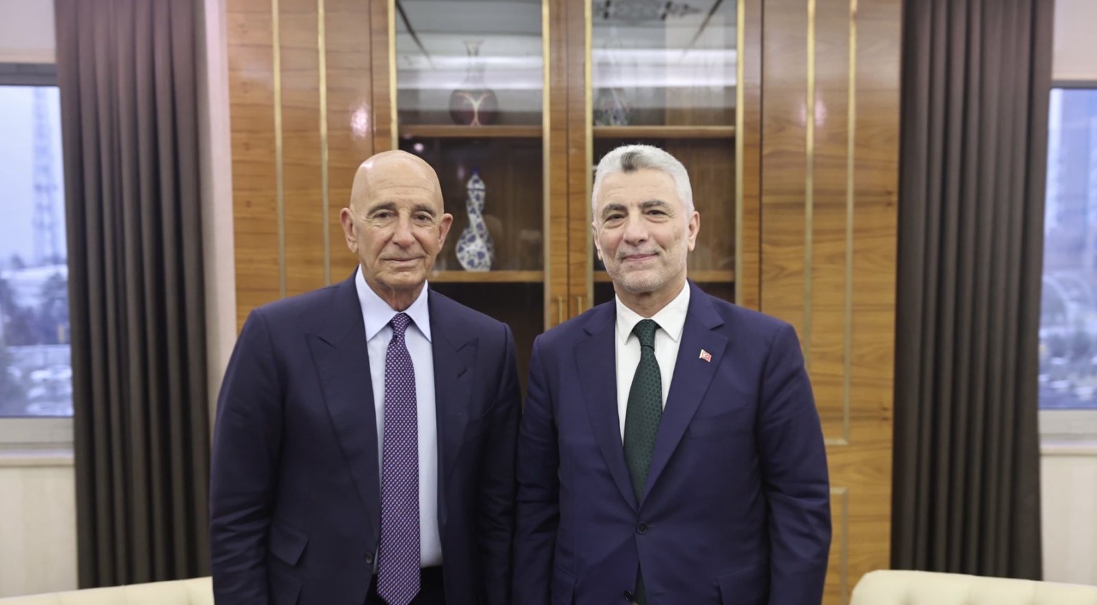 Ticaret Bakanı Bolat, ABD Büyükelçisi ile Görüştü: 'Ticari İş Birliğini Güçlendireceğiz'