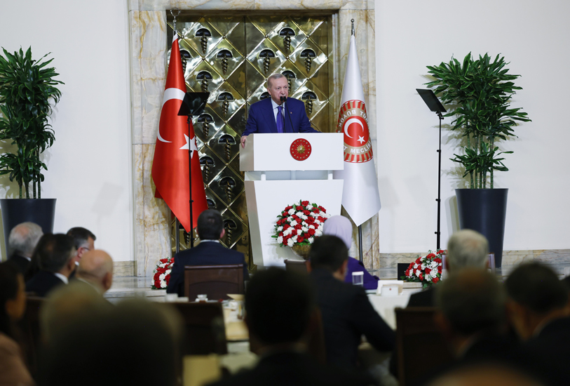Cumhurbaşkanı Erdoğan : 'Biz, Mazlumların Gözyaşını Dindirmenin, Zulmü Engellemenin Tarafındayız.'